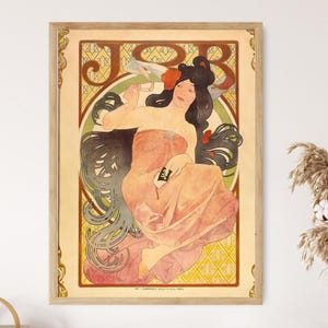 Job, 1897, Alphonse Mucha Print
