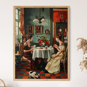 Biedermeier Art Style Painting, German Decorative Arts