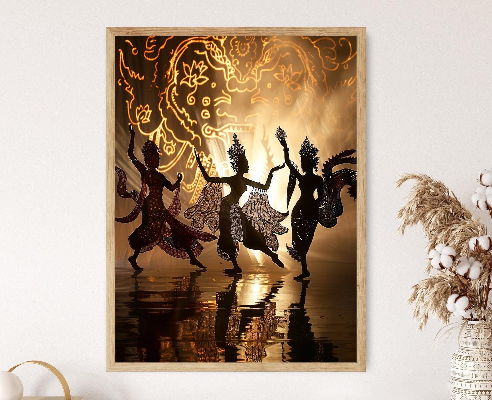 Wayang painting - Etsy 日本