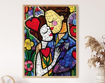 Sassy Pop Art Print: Inspirational Romance Decor