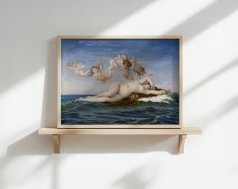 Venus födelse Konsttryck: Alexandre Cabanel, fransk akademisk målning