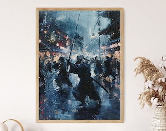 剣道家キャンバス絵画 – 武道道場の装飾 - Etsy 日本