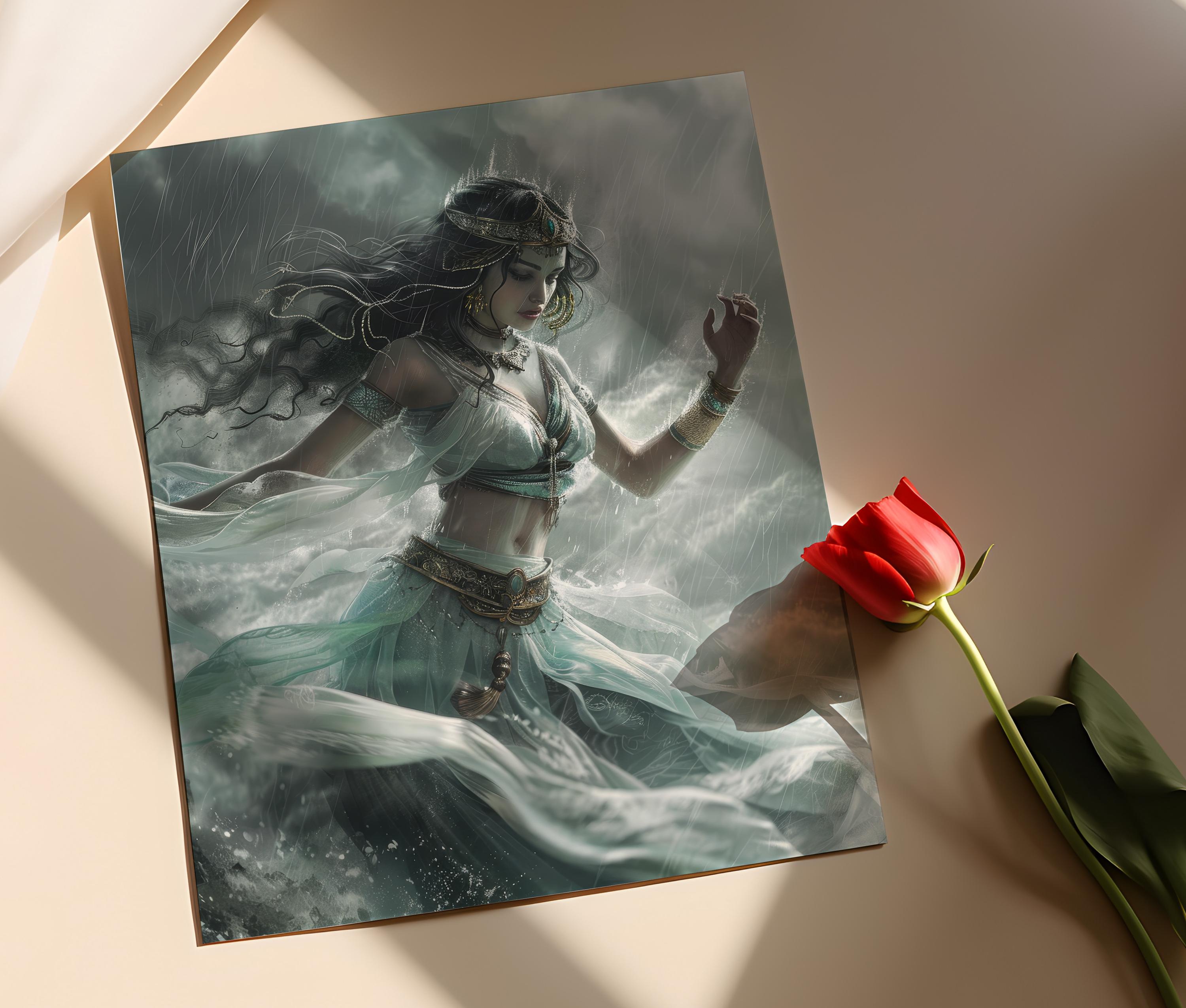 Anitun Tabu Goddess of Wind and Rain, Philippine Mythology Art - Etsy