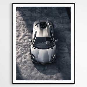 Lamborghini Exotic Car Photo Print, High-Resolution Supercar Wall Art, Perfect Gearhead Gift