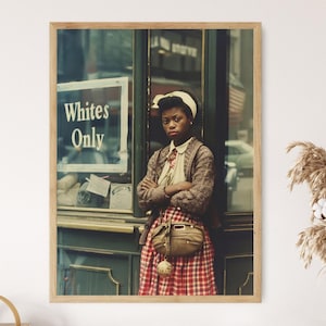 Human Rights Photo Print, Wall Art for Activists, Perfect Gift for Advocates, Black Lives Matter