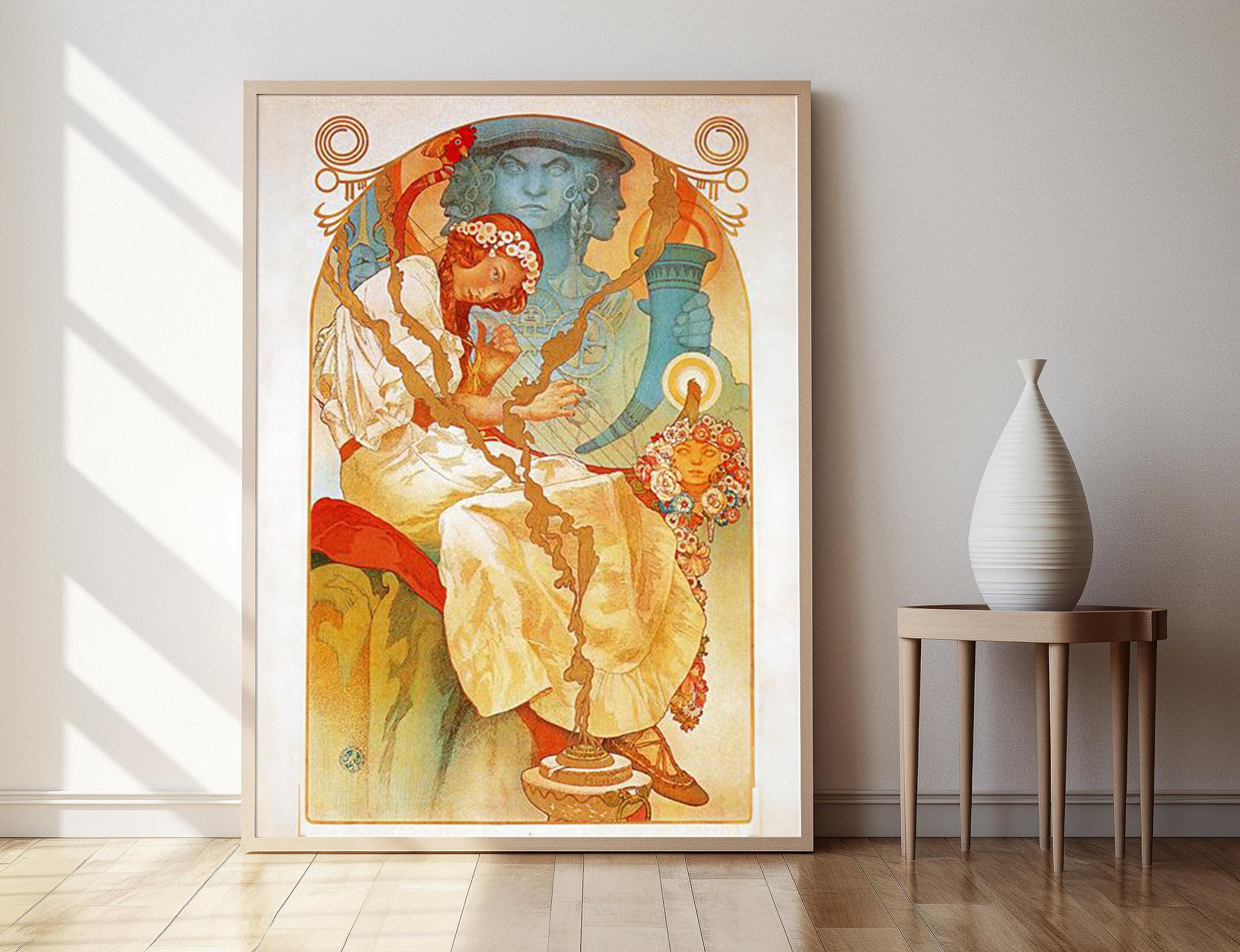 スラヴ叙事詩、1928年、アルフォンス・ミュシャ版画 - Etsy 日本