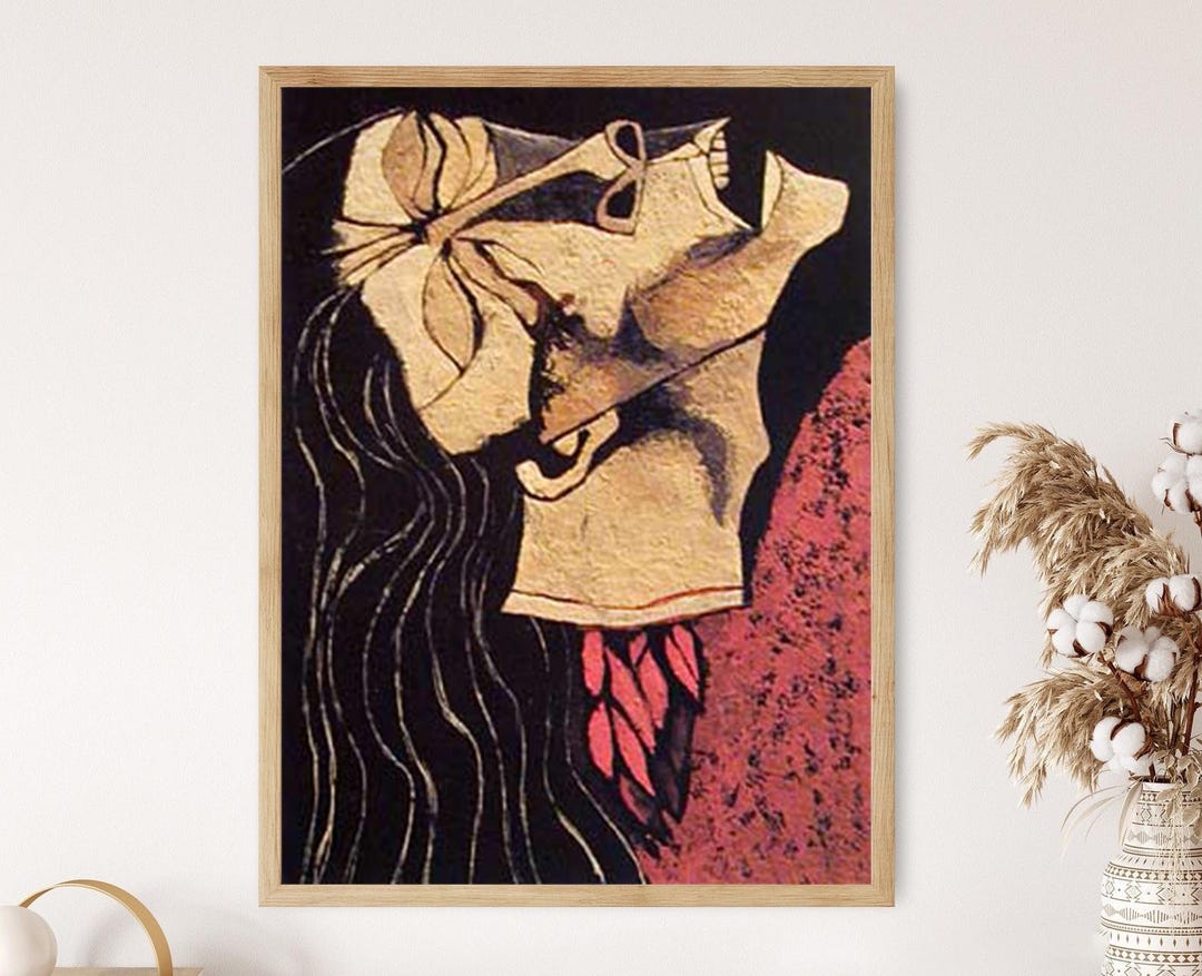 Rosa Zárate, Decapitated Flower, 1989, Oswaldo Guayasamin Art
