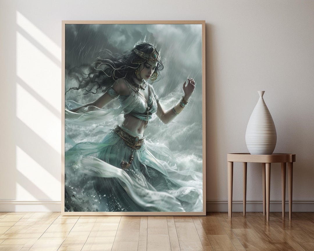 Anitun Tabu Goddess of Wind and Rain, Philippine Mythology Art - Etsy