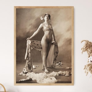 Margaretha Zelle alias Mata Hari, 1906, impresión de bellas artes