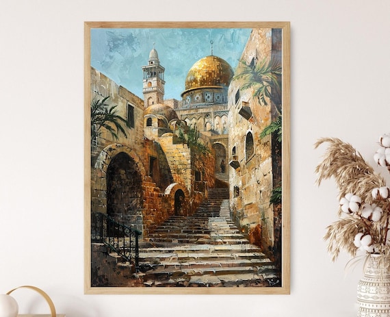 Jerusalem Art Print: Church of the Holy Sepulchre Painting