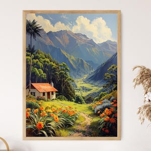 Sereen Maori-landschap met Wharenui, traditionele Nieuw-Zeelandse schoonheid