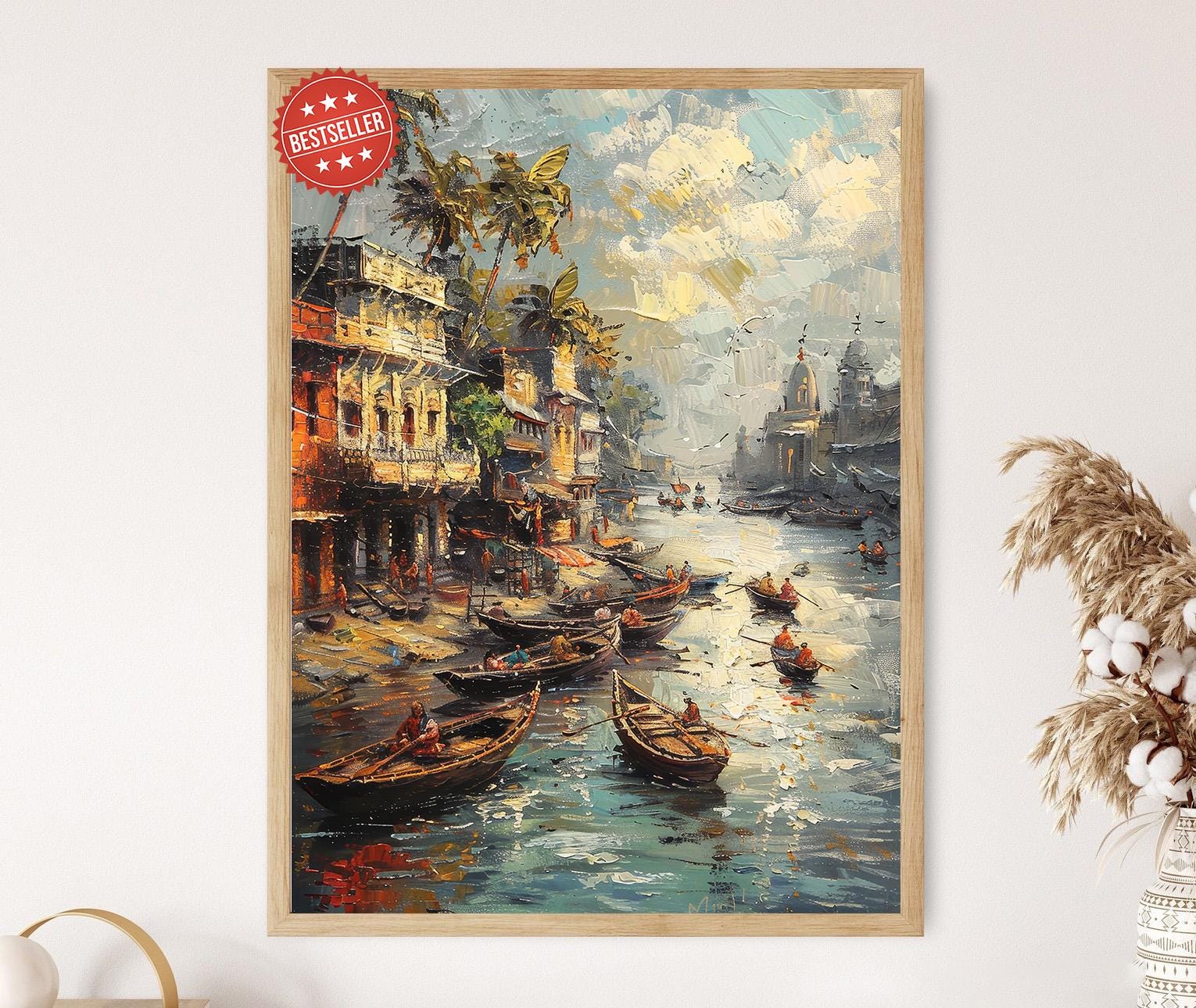 Bangladesh Oil Painting - Etsy