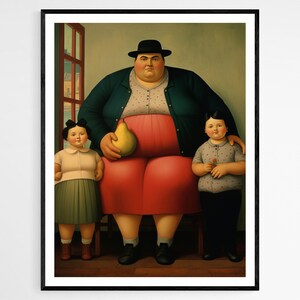 Impresión de arte positivo del cuerpo humorístico / Bellas artes caprichosas para la decoración del hogar / Idea de regalo de arte de pared empoderante