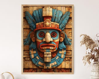 ピタオ・コシホ。サポテカ、メキシコのトラロック、水の雨の神 - Etsy 日本