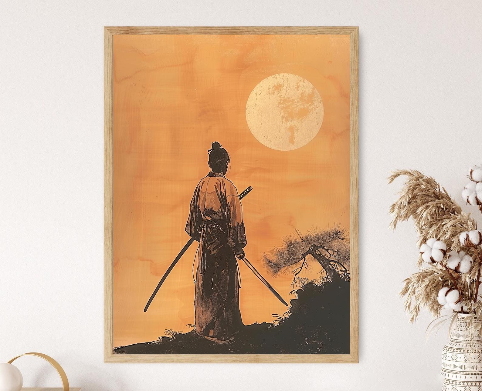 【中古】 Ｗａｔｅｒ/文芸社ビジュアルアート/Ｓｈｉｎｃａ Shin Hanga Samurai Art Print: Japanese Warrior Decor - Etsy