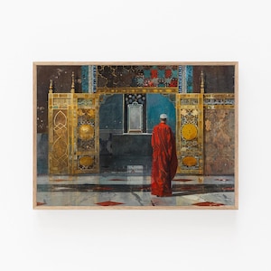 Turkish Painter Osman Hamdi Bey Inspired Print, Museum-Quality Art Reproduction, Cultural Home Accent, Thoughtful Art Enthusiast Gift
