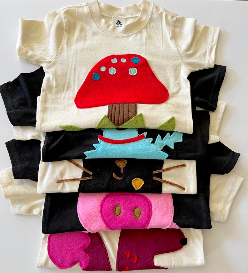 Plush Pink Spaceship Tee-100% Soft Cotton-Can Be Personalized w/ Birthday Number or Initial-Space Birthday-Rocket Ship-Soft and Furry image 4