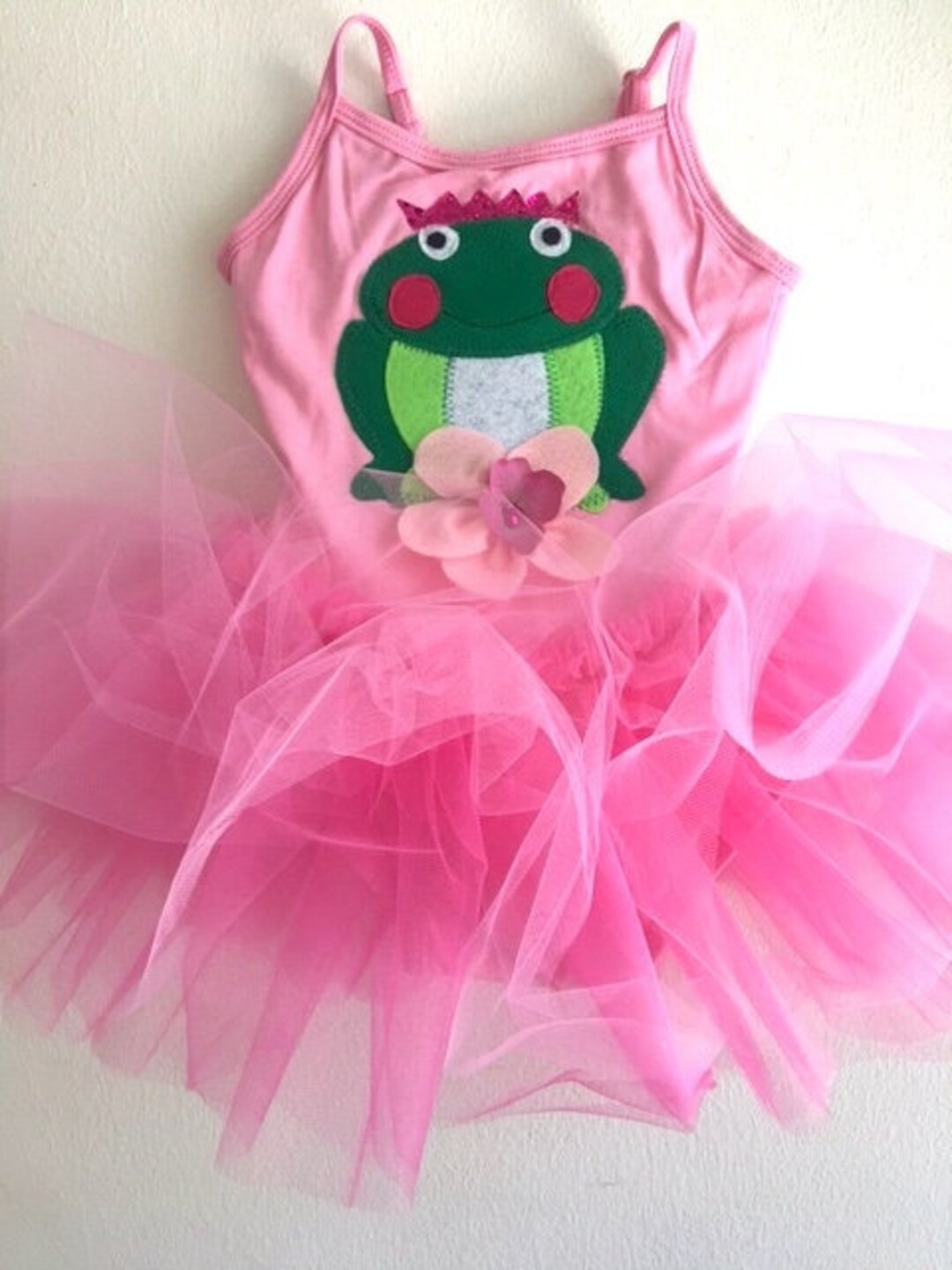 Girls Frog Dress Frog Tutu Girls Frog Costume Girls Frog Etsy