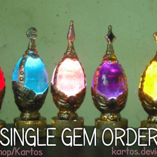 Custom Single Glowing Soul Gem - Made to order