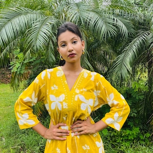 Indian Women Cotton Fabric Dress Kurti with Pant