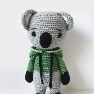 Amigurumi crochet koala pattern, toy, DIY, softie, plushie, stuffed animal Kelly the Koala image 2