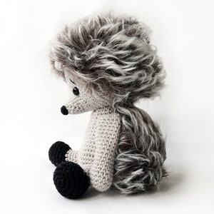 Crochet Hedgehog pattern Alvin the Hedgehog PDF, DIY download, softie, plush, stuffed toy image 3