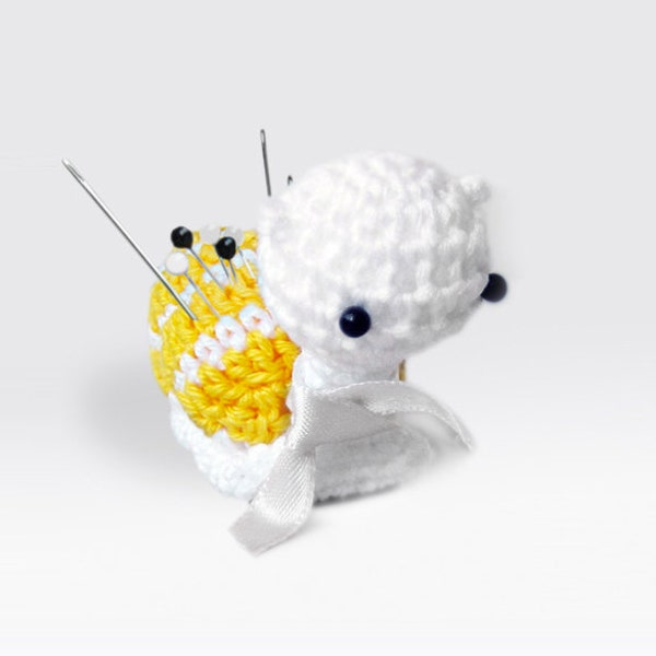 Amigurumi Crochet Snail Pattern - Amigurumi Snail - Softie - Plush