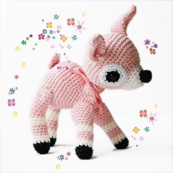 Crochet Fawn Pattern - Amigurumi Fawn