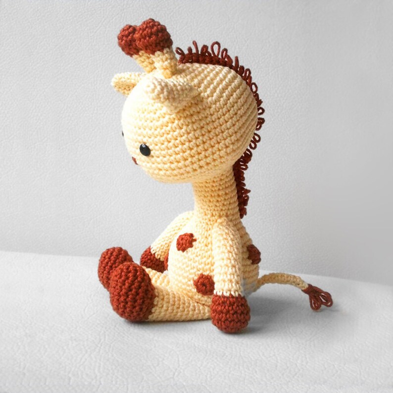 Crochet Giraffe Pattern Amigurumi George the Giraffe image 4