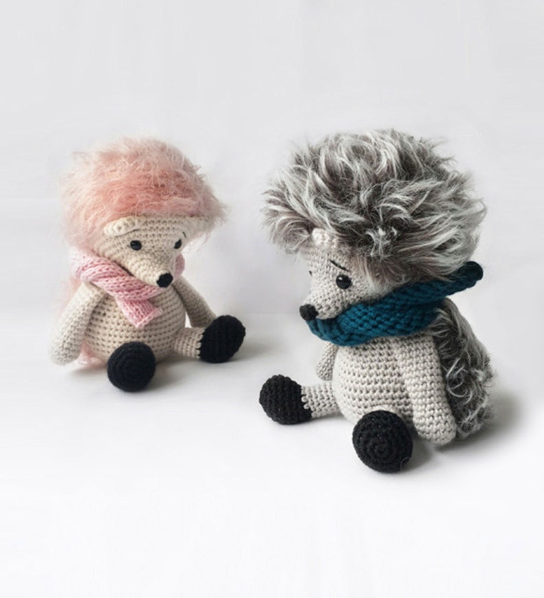 Crochet Hedgehog pattern Alvin the Hedgehog PDF, DIY download, softie, plush, stuffed toy image 7