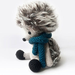Crochet Hedgehog pattern Alvin the Hedgehog PDF, DIY download, softie, plush, stuffed toy image 6