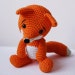 Amigurumi Crochet Fox Pattern - Lisa the Fox - Softie - Plush
