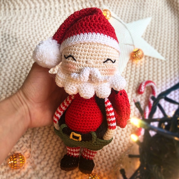 Amigurumi Santa Claus Crochet Pattern