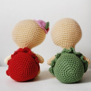 Amigurumi crochet turtle pattern, PDF, DIY tutorial, softie, plush, stuffed tow Miss Turtle image 6