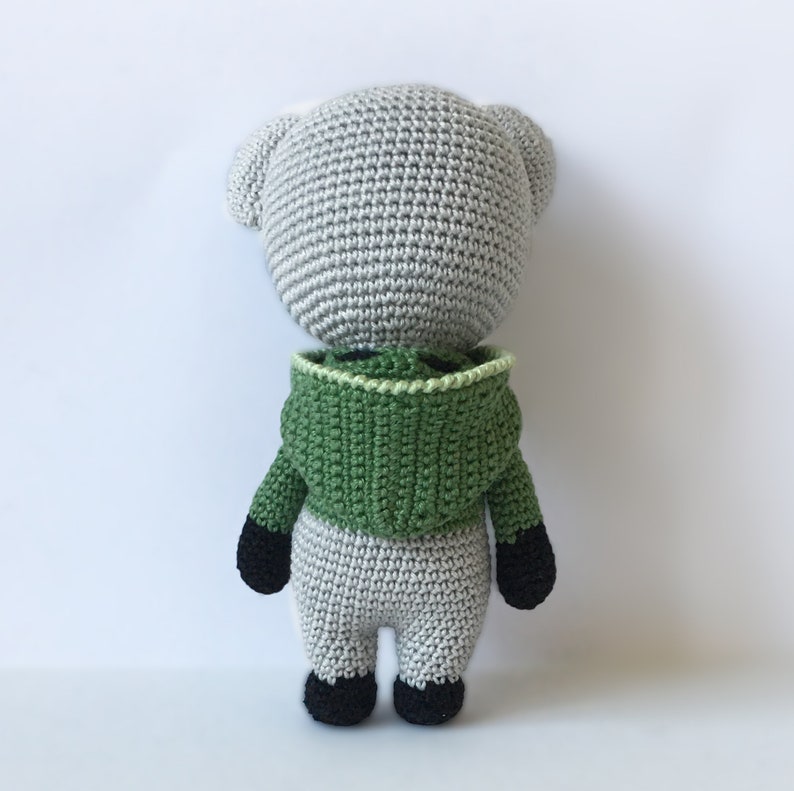 Amigurumi crochet koala pattern, toy, DIY, softie, plushie, stuffed animal Kelly the Koala image 3