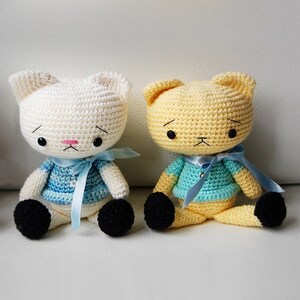 Cat Crochet Pattern Amigurumi Spanky the Cat PDF Download image 5