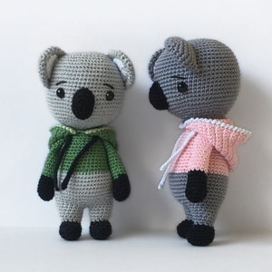 Amigurumi crochet koala pattern, toy, DIY, softie, plushie, stuffed animal Kelly the Koala image 4