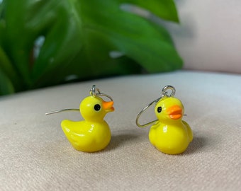 Boucles d'oreilles canards