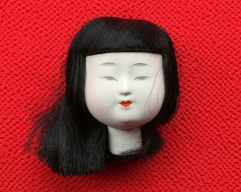 Japanese Doll Head - Hina Matsuri Female Doll Head (D14-4)