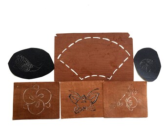 Vintage Japanese Stencil - Vintage Stencil - (ST169) Set Of 6