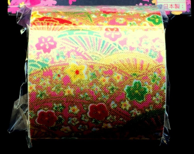 Japanese Fabric Tape Pink Tape Japanese Tape Plum Etsy