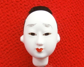 Japanese Doll Head - Hina Matsuri Doll - Man Body Part #C Small Size