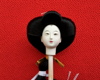 Japanese Doll Head - Hina Matsuri Female Doll Head (D8-35)