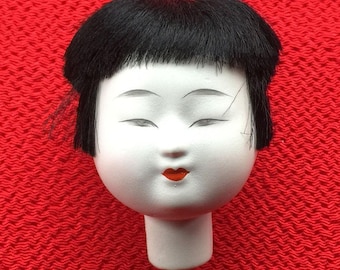 Japanese Doll Head - Hina Matsuri Female Doll Head (D14-1)