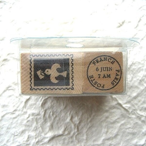 Cute Japanese Rubber Stamps Dove And Stamp