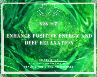 528 Hz Healing Meditation Music for DNA Repair , Stress Relief - Boost Positive Energy & Calmness