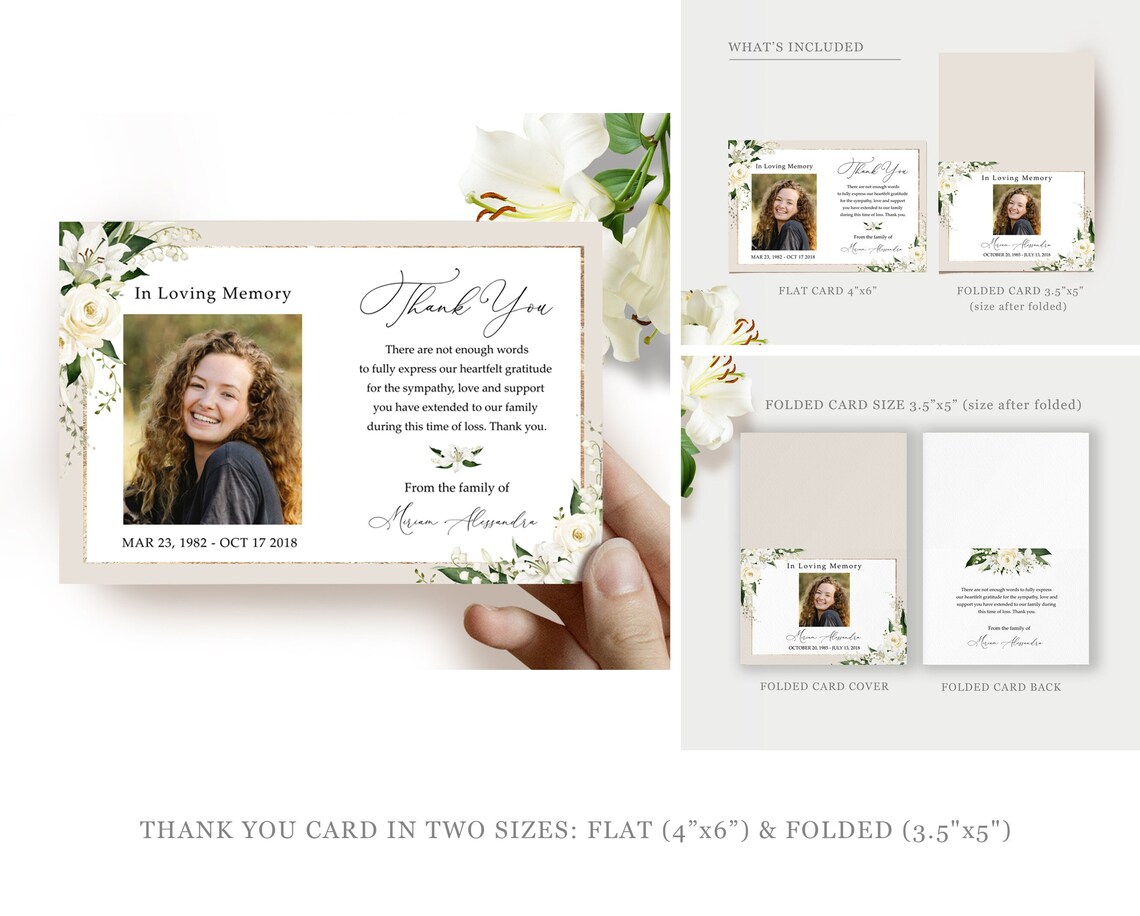Funeral Bundle Template White Lily Roses Flower Floral White ...