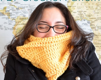 Crochet Banana Scarf Pattern: Playful Fashion Accessory (PDF Pattern)