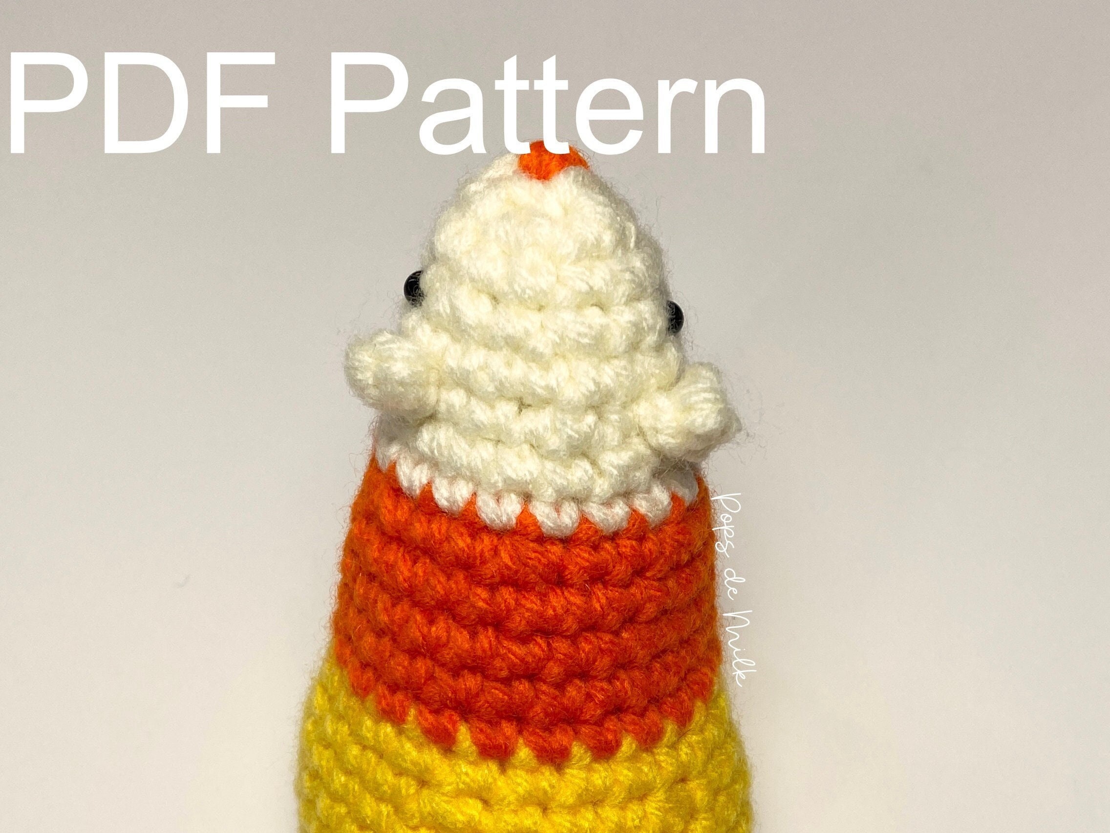 39 Candy Corn Crochet Patterns to Sweeten Your Autumn Decor 21 Crochet Candy Corn Rat Amigurumi Pattern: Spooky