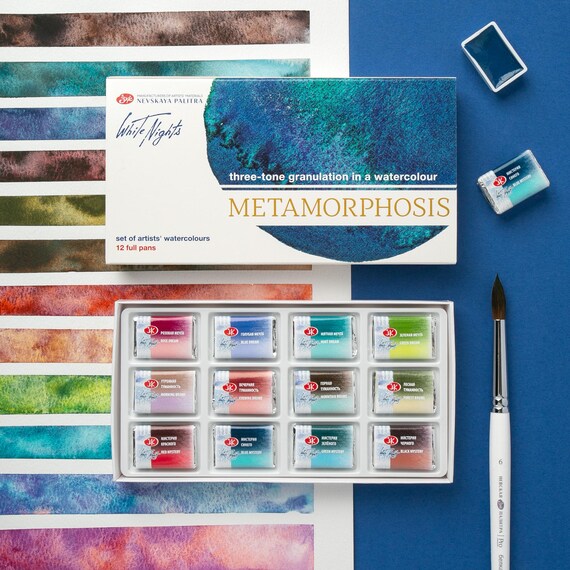 White Nights Granulation Paints Set 